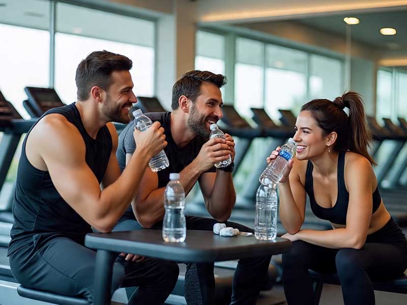 Tantangan Minum Air Putih Bersama